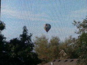 Hot air ballon